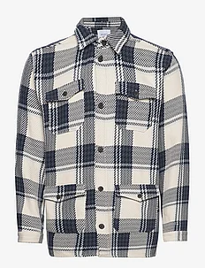 Jesse Check Hybrid Shirt, Les Deux