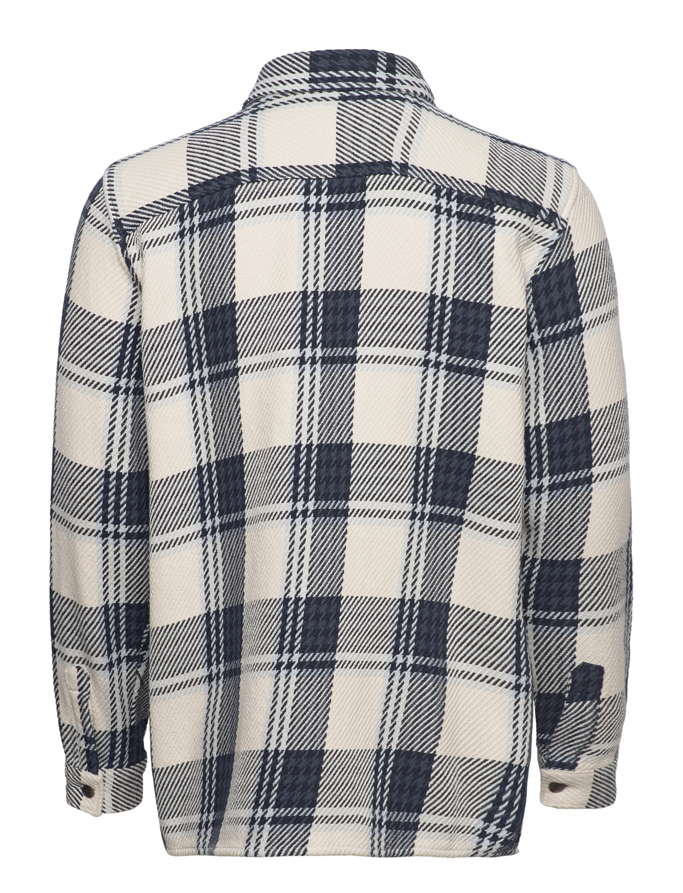 Les Deux - Jesse Check Hybrid Shirt - ivory/india ink - 1