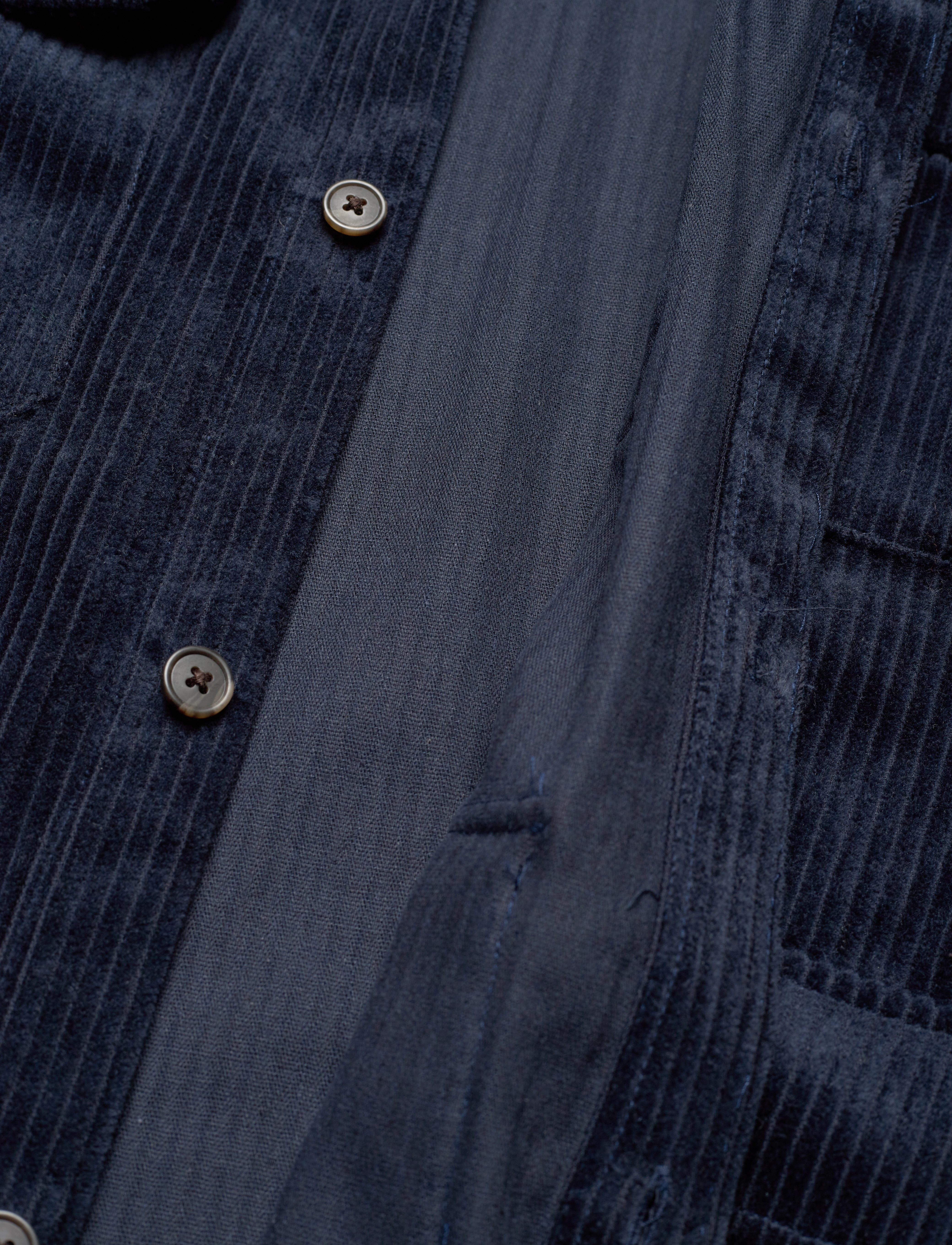 Les Deux - Kyle Heavy Corduroy Hybrid - dark navy - 5