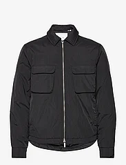 Les Deux - Harry Quilted Hybrid Jacket - spring jackets - black - 0
