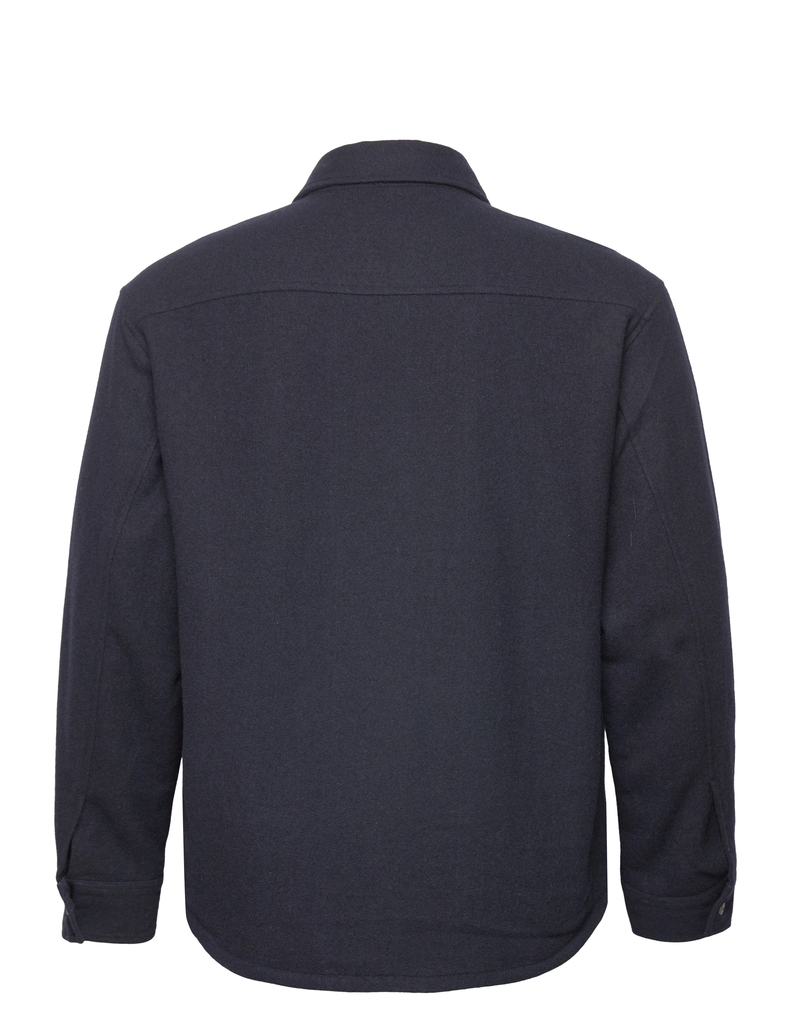 Les Deux - Jacob Check Wool Hybrid - dark navy - 1