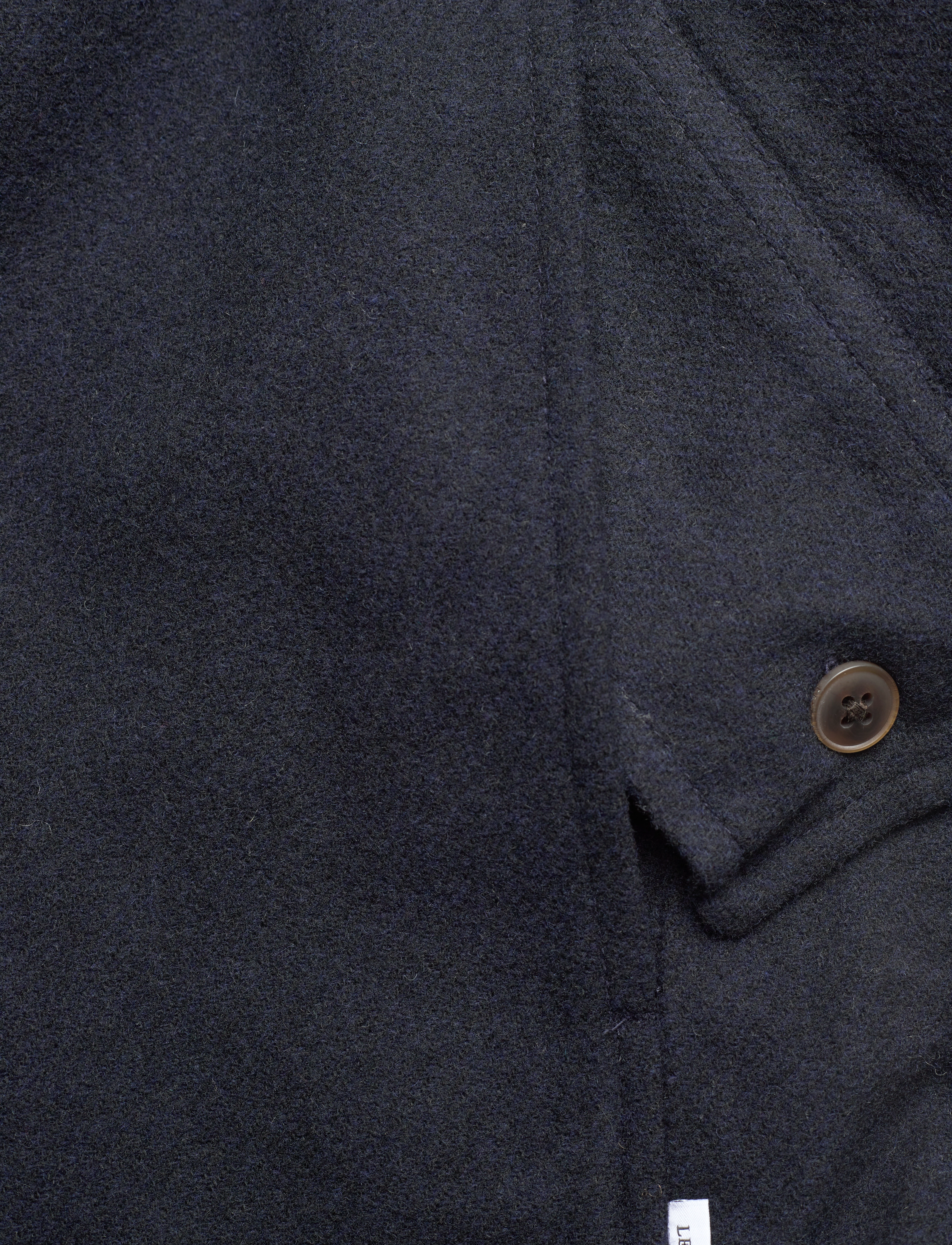 Les Deux - Jacob Check Wool Hybrid - dark navy - 4