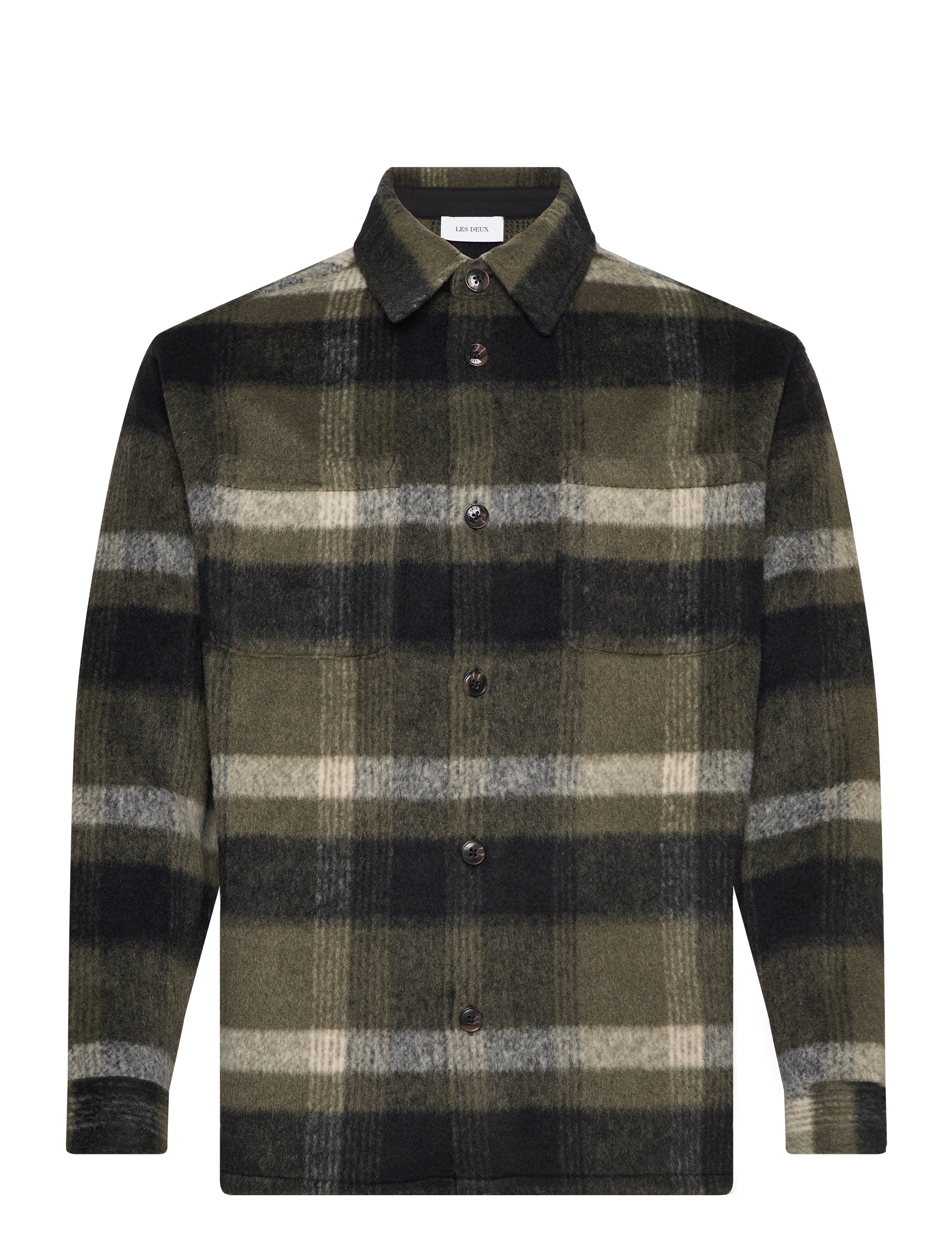 Jayce Overshirt - OLIVE NIGHT