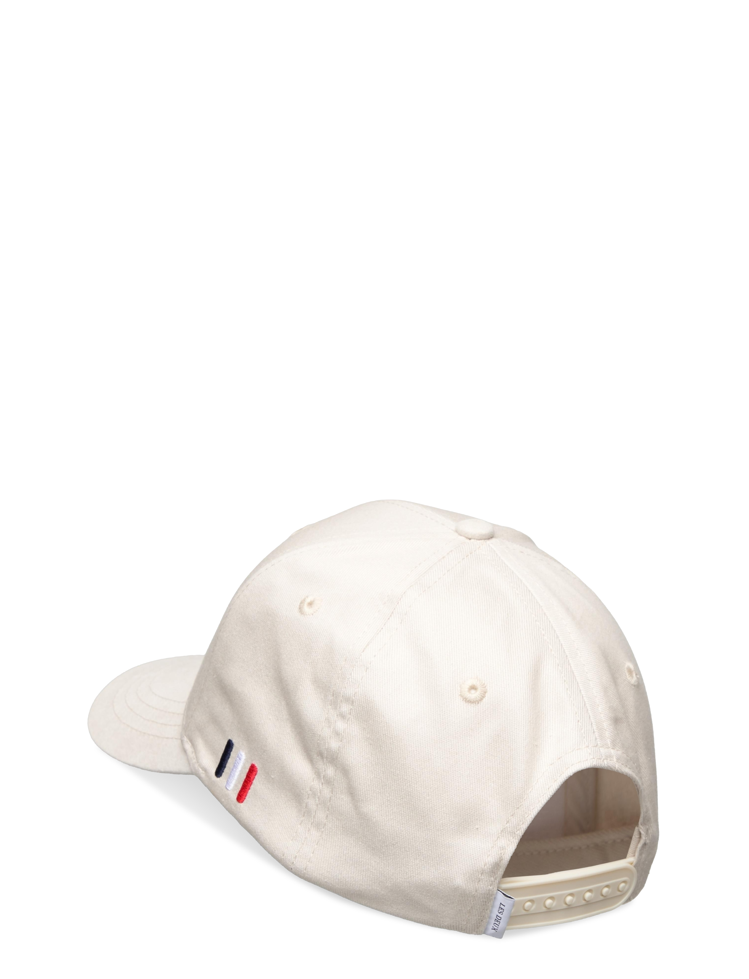 Les Deux - Baseball Cap Suede II - ivory/duffel bag green - 1