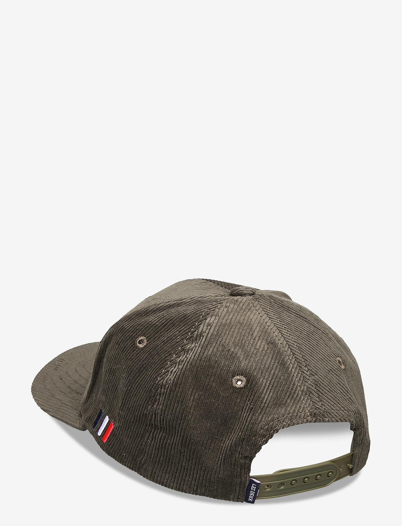 Les Deux - Piece Corduroy Baseball Cap - deep forrest/black - 1