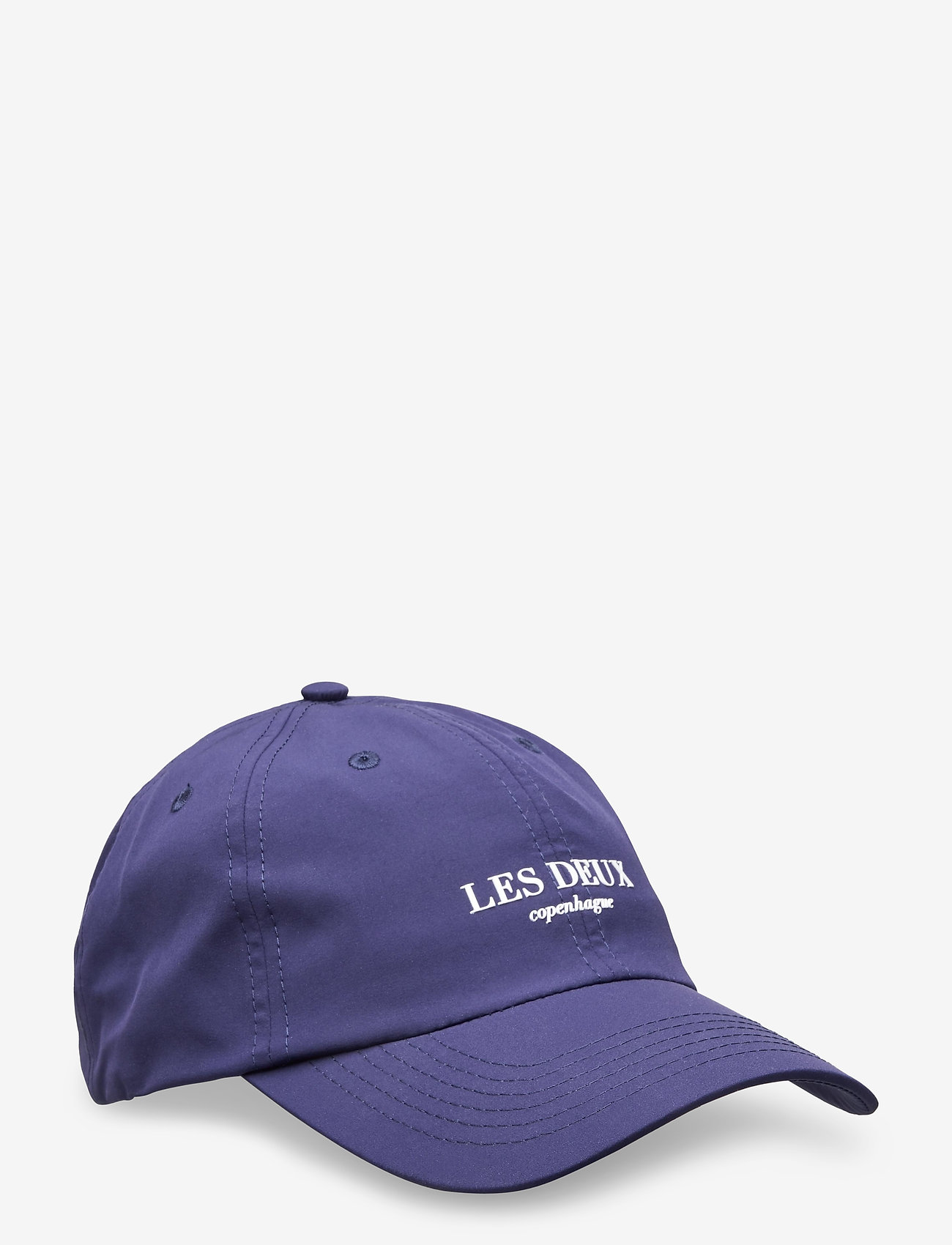 Les Deux - Tech Baseball Cap - dark navy/white - 0