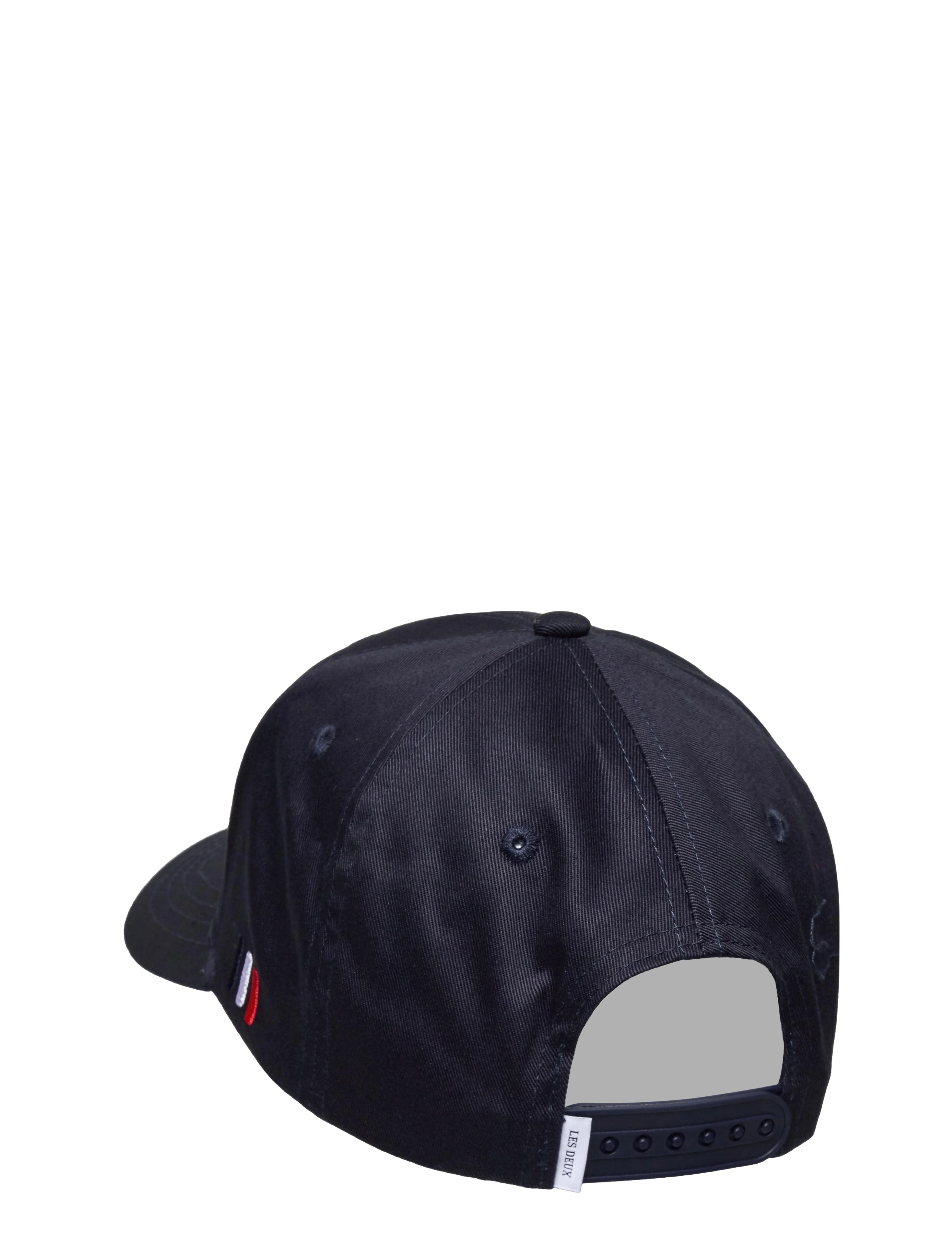 Les Deux - Circle Baseball Cap - dark navy/ivory - 1