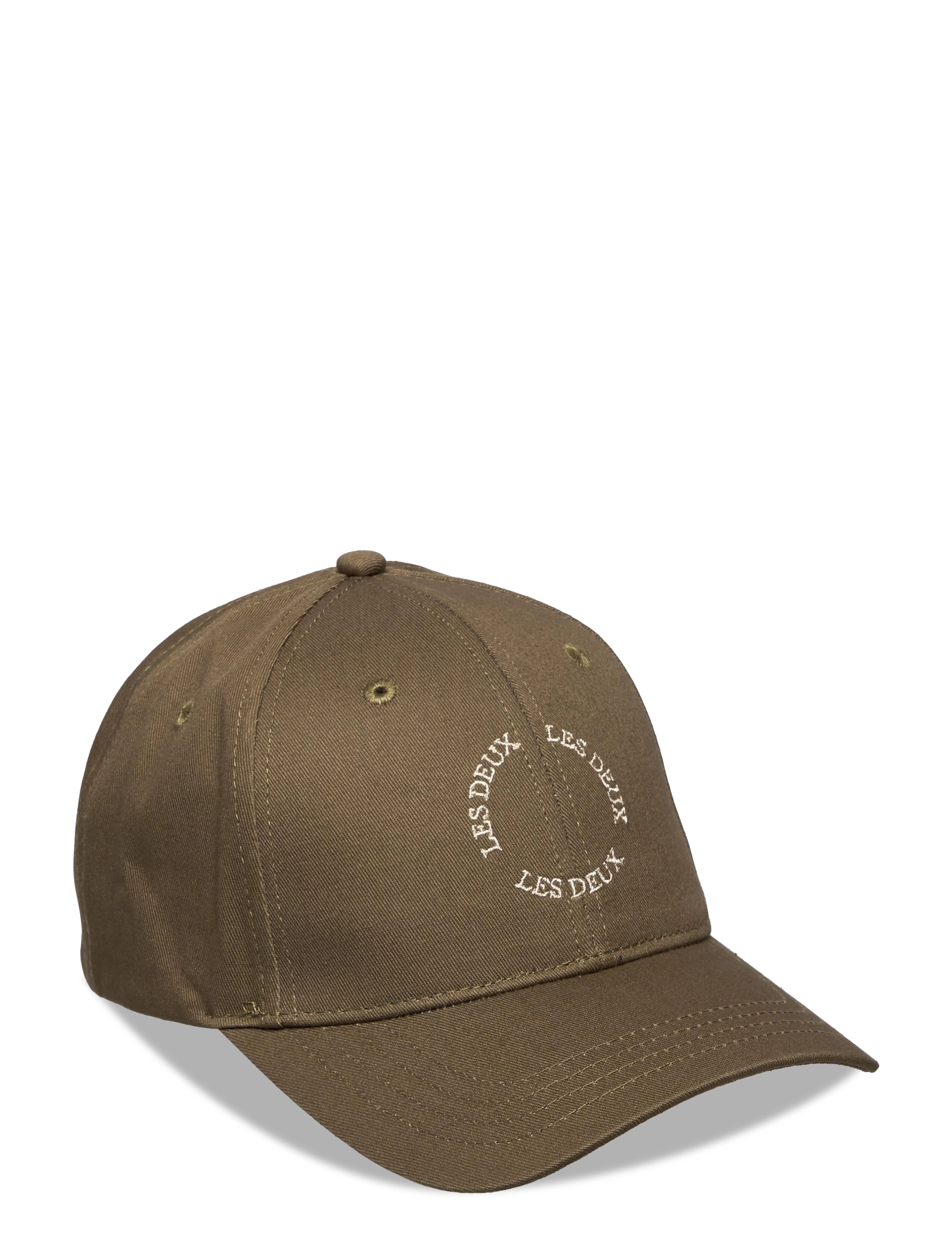 Les Deux - Circle Baseball Cap - olive night/oyster gray - 0