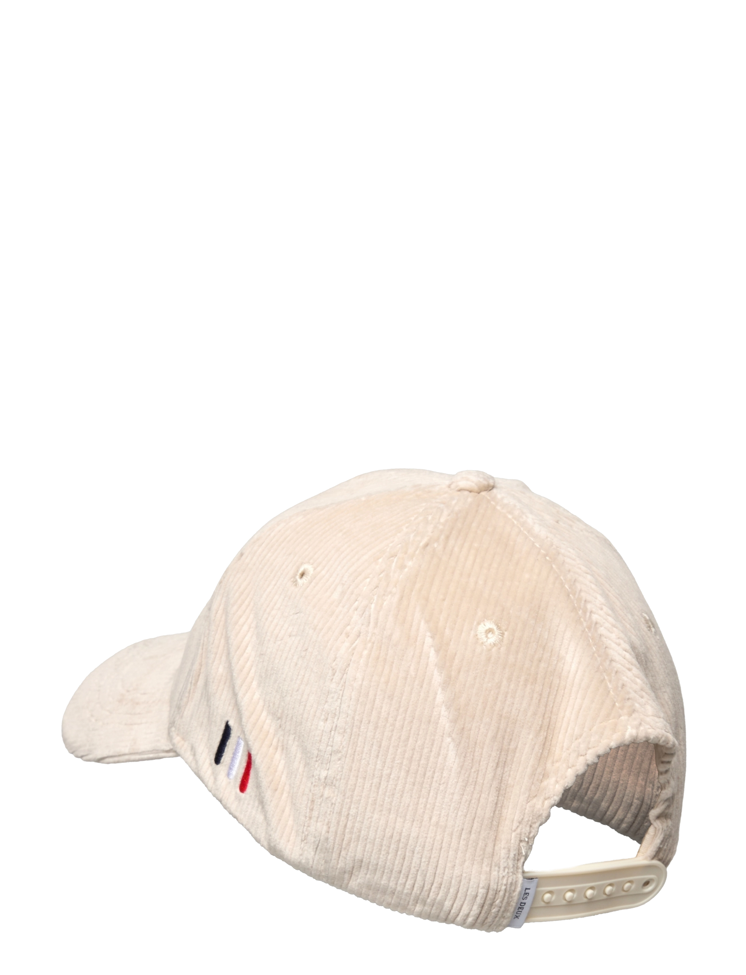 Les Deux - Egalité Corduroy Baseball Cap - oyster gray/mountain grey - 1