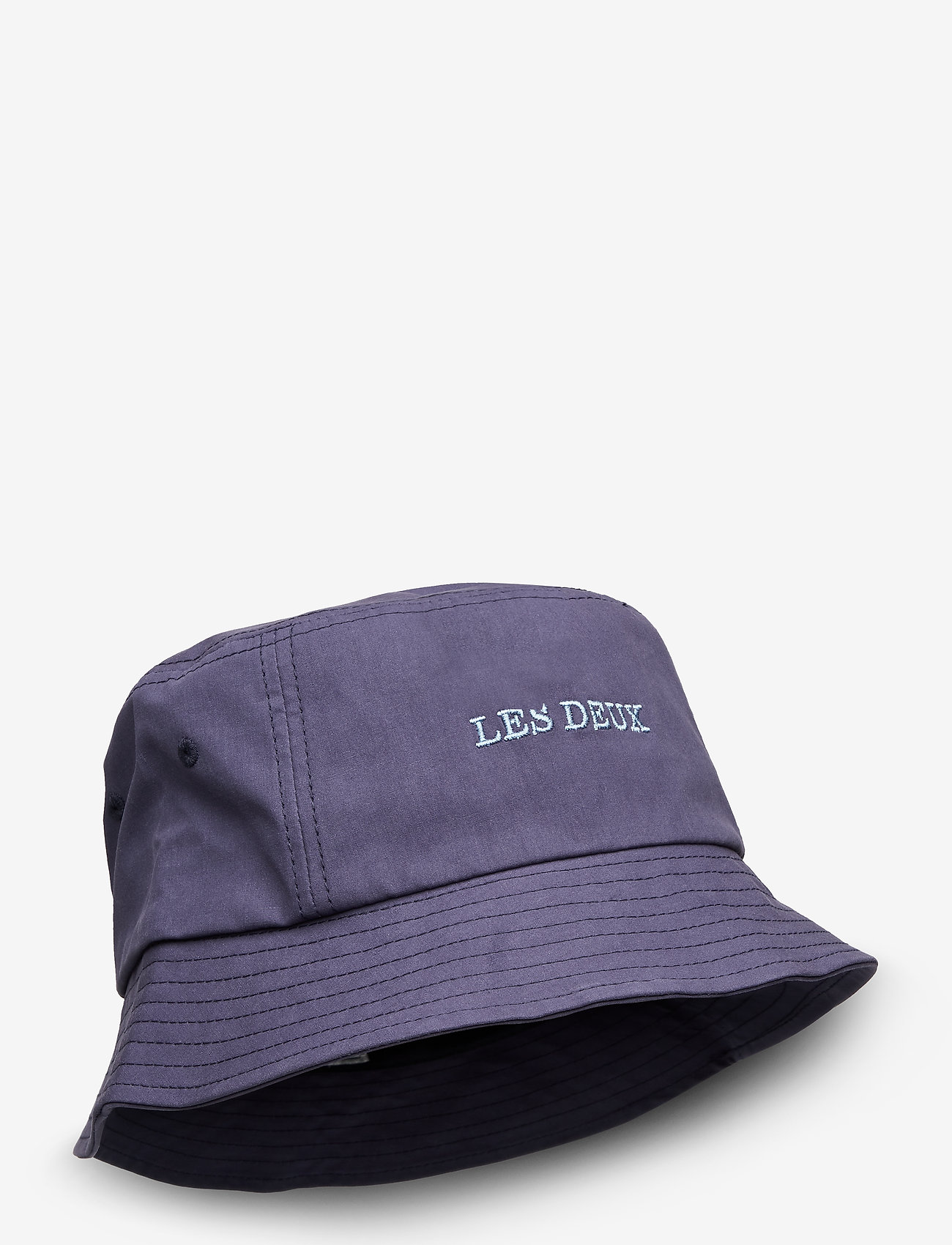 Les Deux - Toulouse Poplin Bucket hat - dark navy/provincial blue - 0