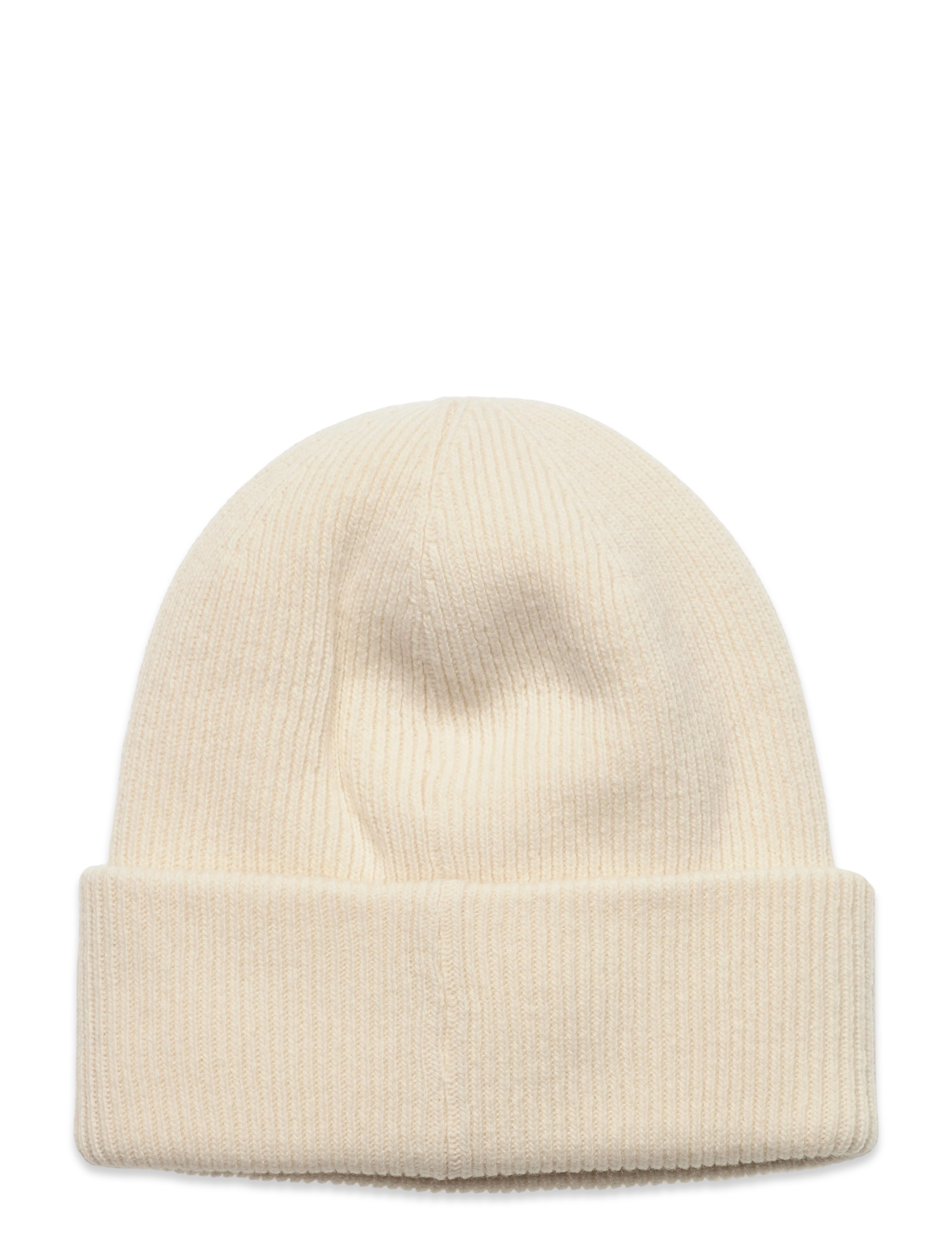 Les Deux - Wayne Recycled Wool Beanie - ivory - 1