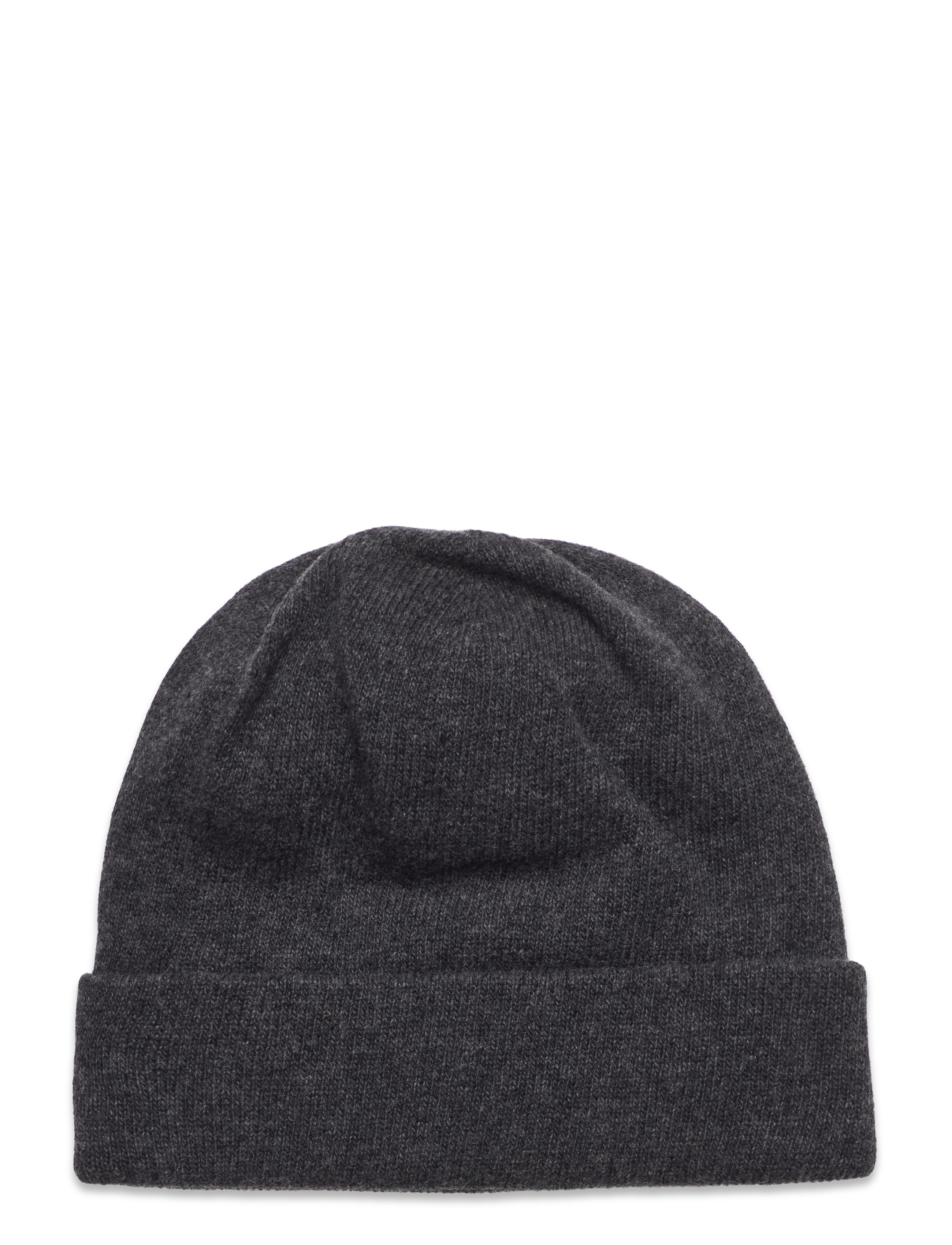 Les Deux - Les Deux Recycled Wool Beanie - dark grey melange/light grey melange - 1