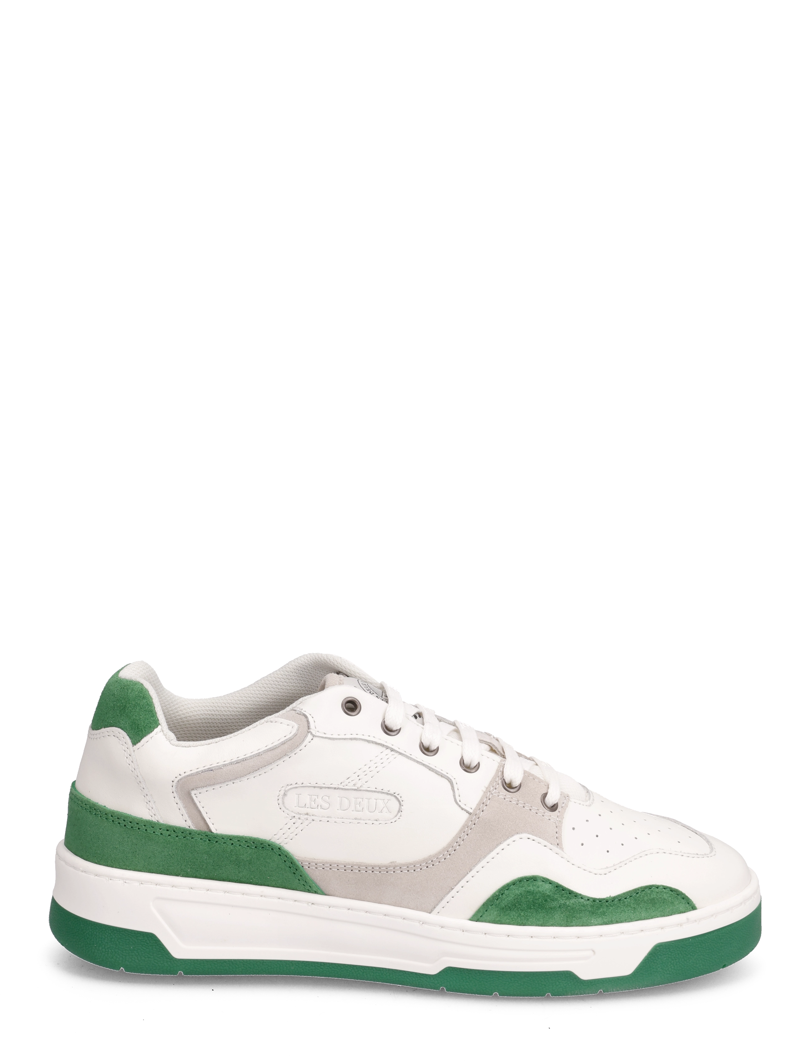 Les Deux - Will Basketball Sneaker - vintage white/sports green - 1
