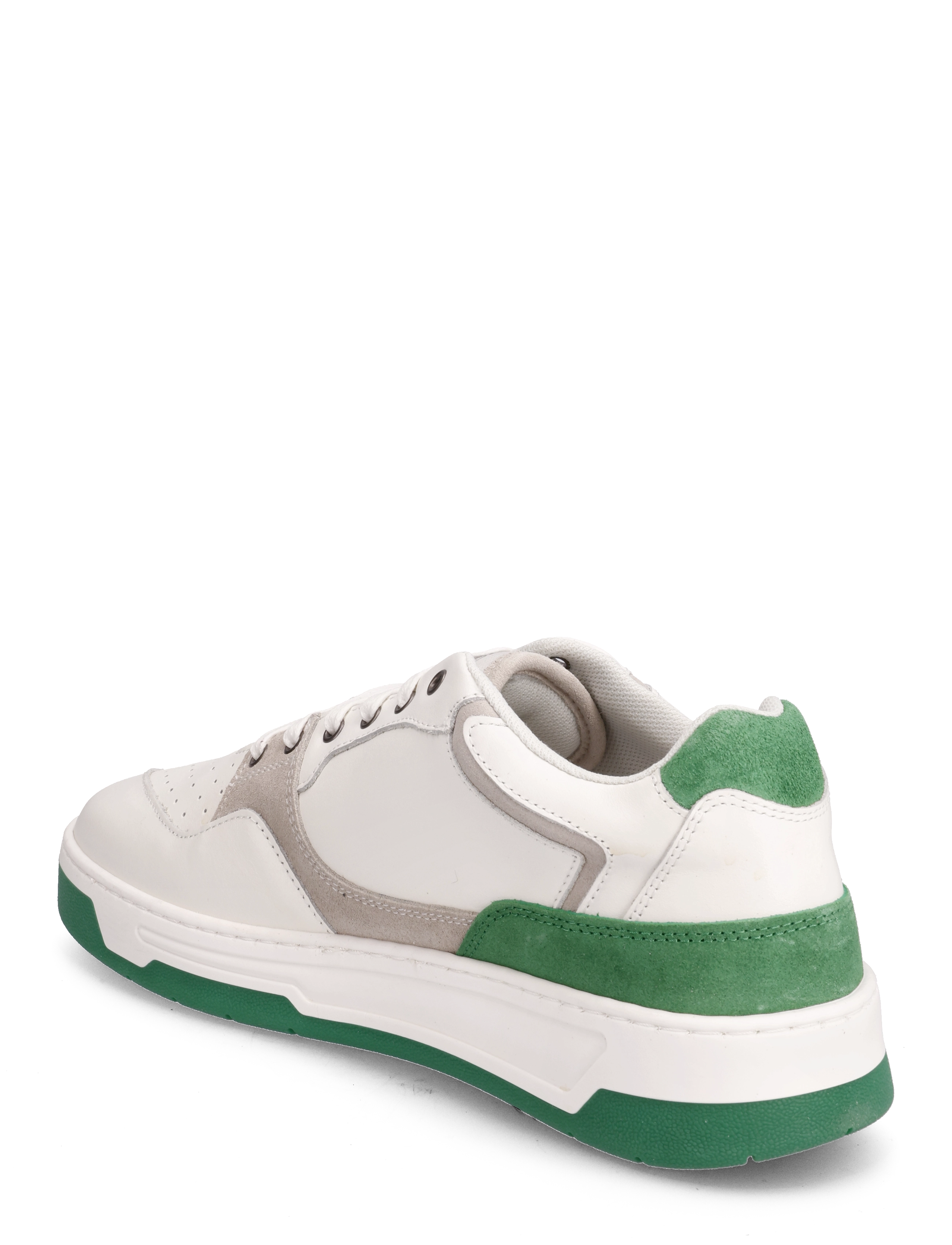 Les Deux - Will Basketball Sneaker - vintage white/sports green - 2