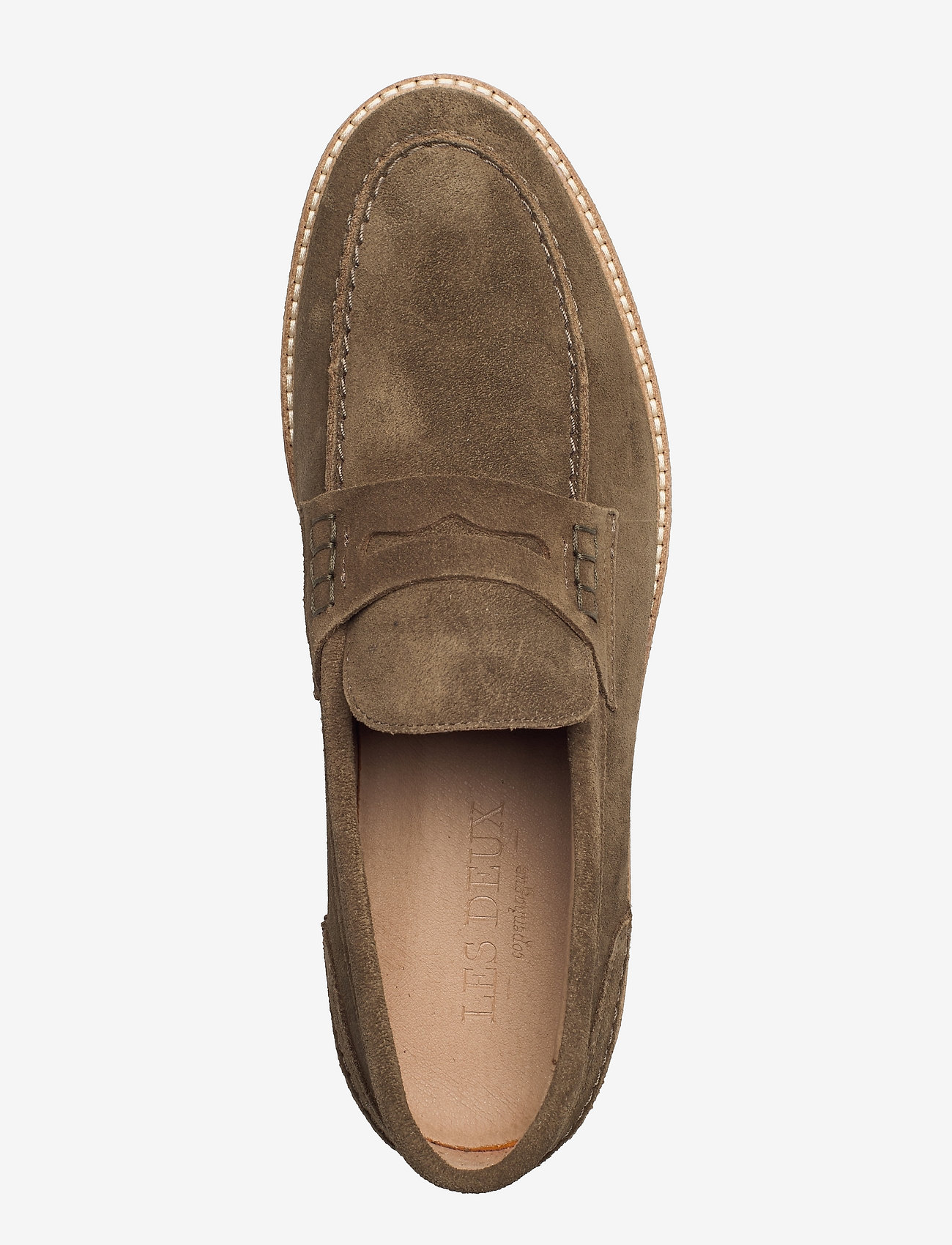 Les Deux - Lamont Suede Shoe - olive night - 3