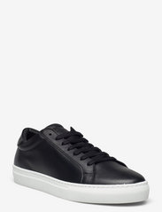 Theodor Leather Sneaker - BLACK/WHITE