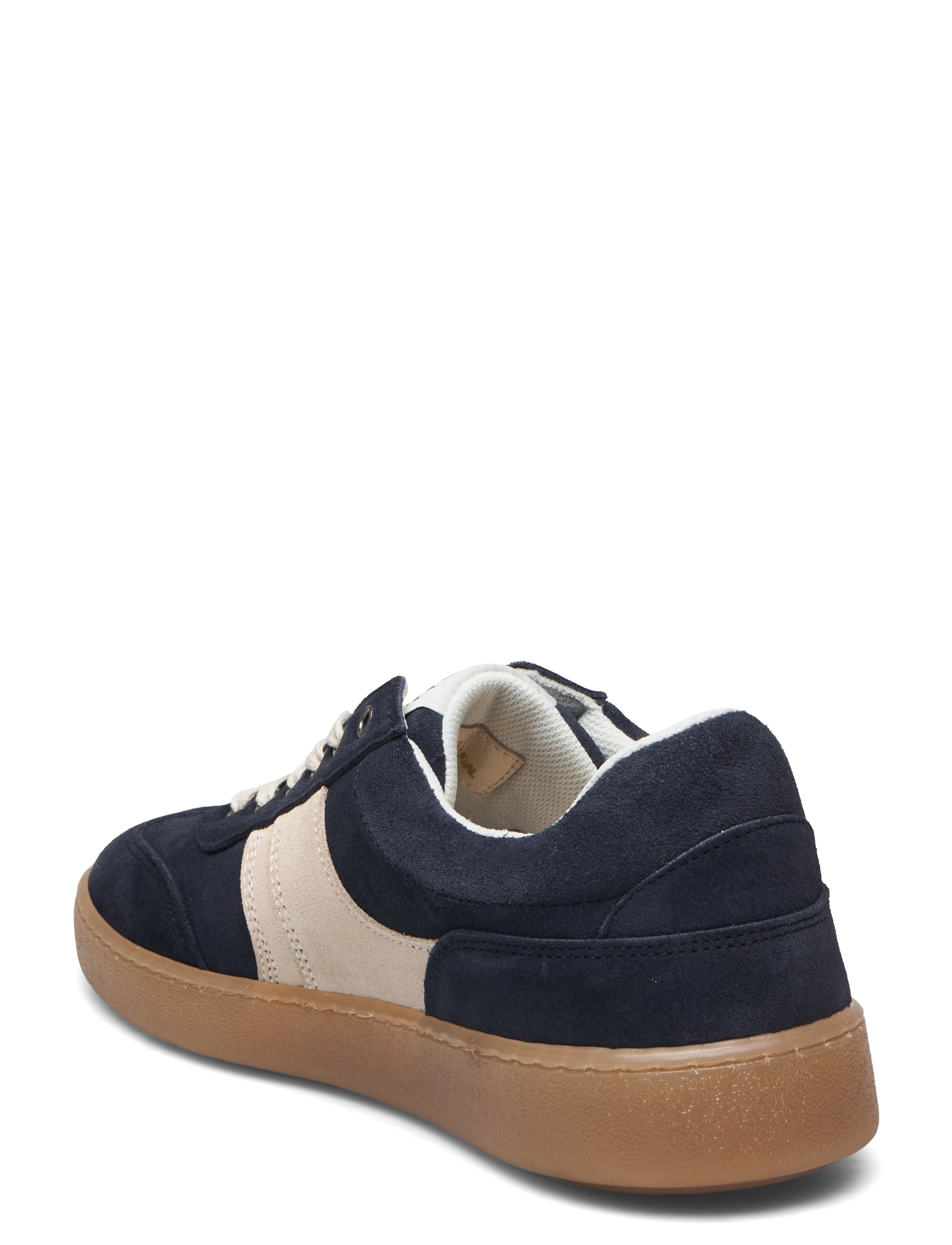 Les Deux - Walt Suede Army Trainer - dark navy/ivory - 2