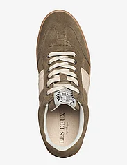 Les Deux - Walt Suede Army Trainer - lave sneakers - olive night/ivory - 2
