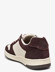 Les Deux - Wright Basketball Sneaker - låga sneakers - white/ebony brown - 2