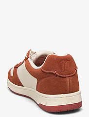 Les Deux - Wright Basketball Sneaker - låga sneakers - white/rust red - 2