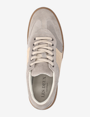 Les Deux - Walt Suede Army Trainer - laag sneakers - light grey/ivory - 3
