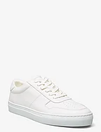 Wesley Leather Sneaker - WHITE