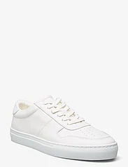 Les Deux - Wesley Leather Sneaker - nordisk stil - white - 0