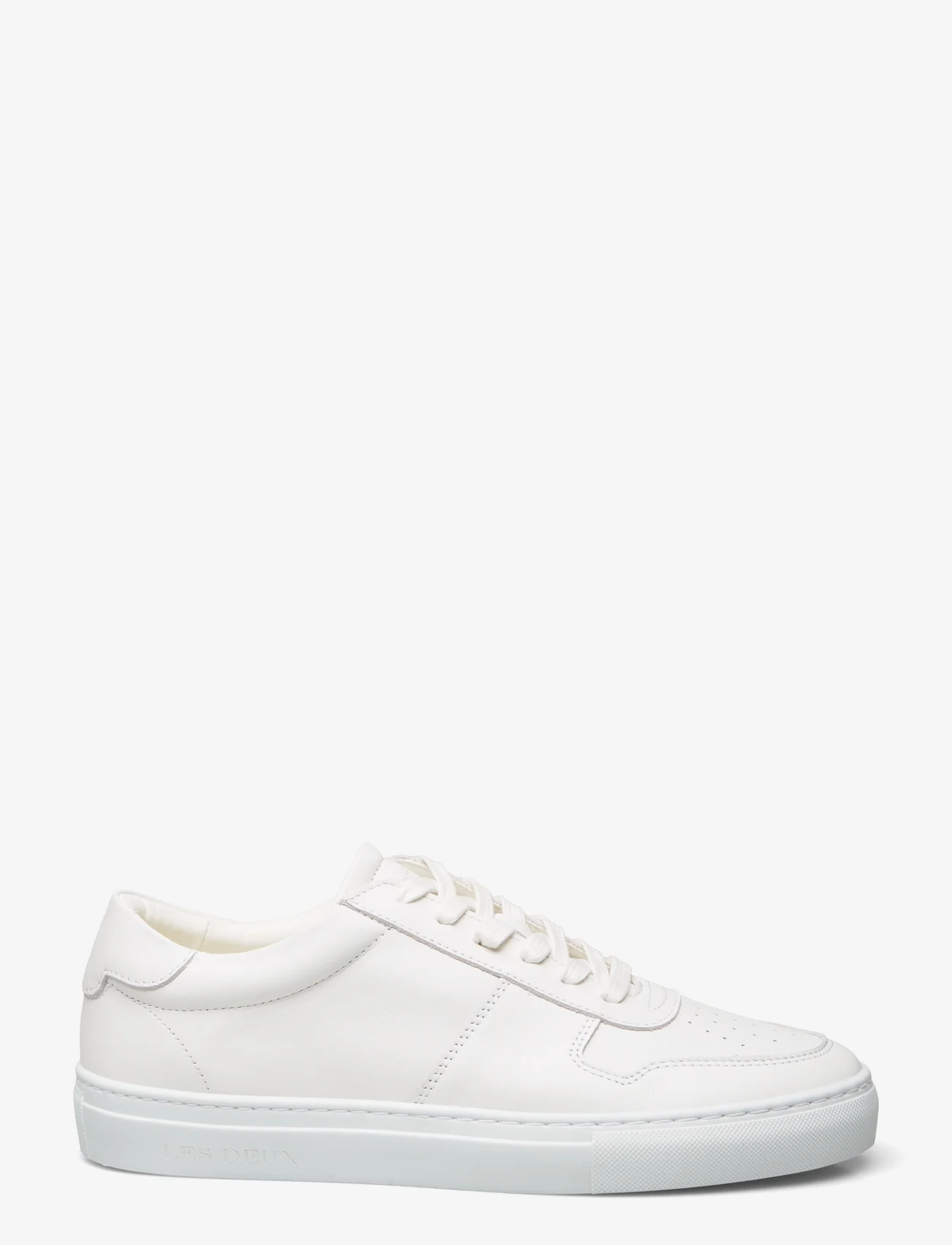 Les Deux - Wesley Leather Sneaker - nordisk stil - white - 1