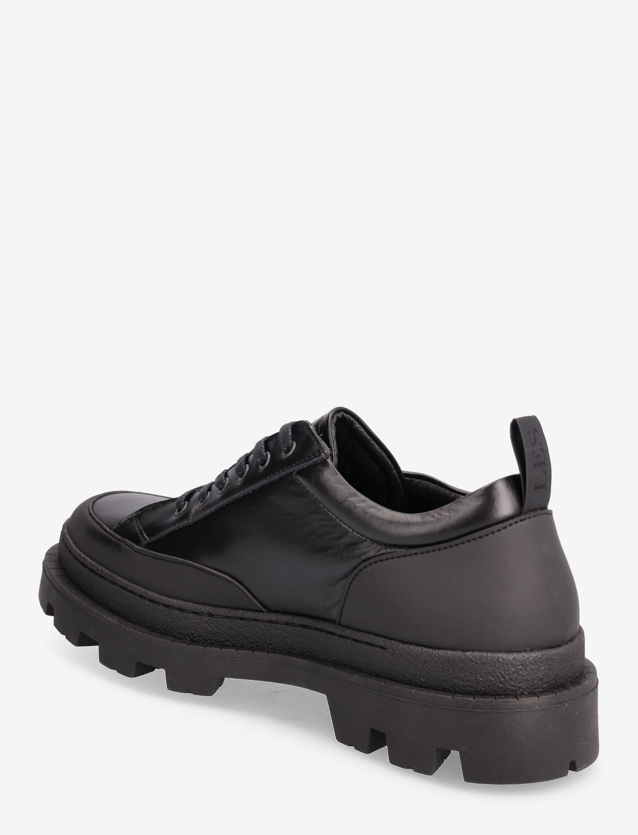 Les Deux - Tanner Leather Sneaker - black/black - 2