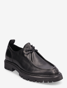 Tatum Leather Moc Toe Shoe, Les Deux