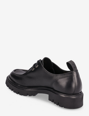 Les Deux - Tatum Leather Moc Toe Shoe - Ørkenstøvler - black - 2