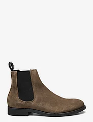 Les Deux - Thomas Classic Suede Chelsea Boot - olive night - 1