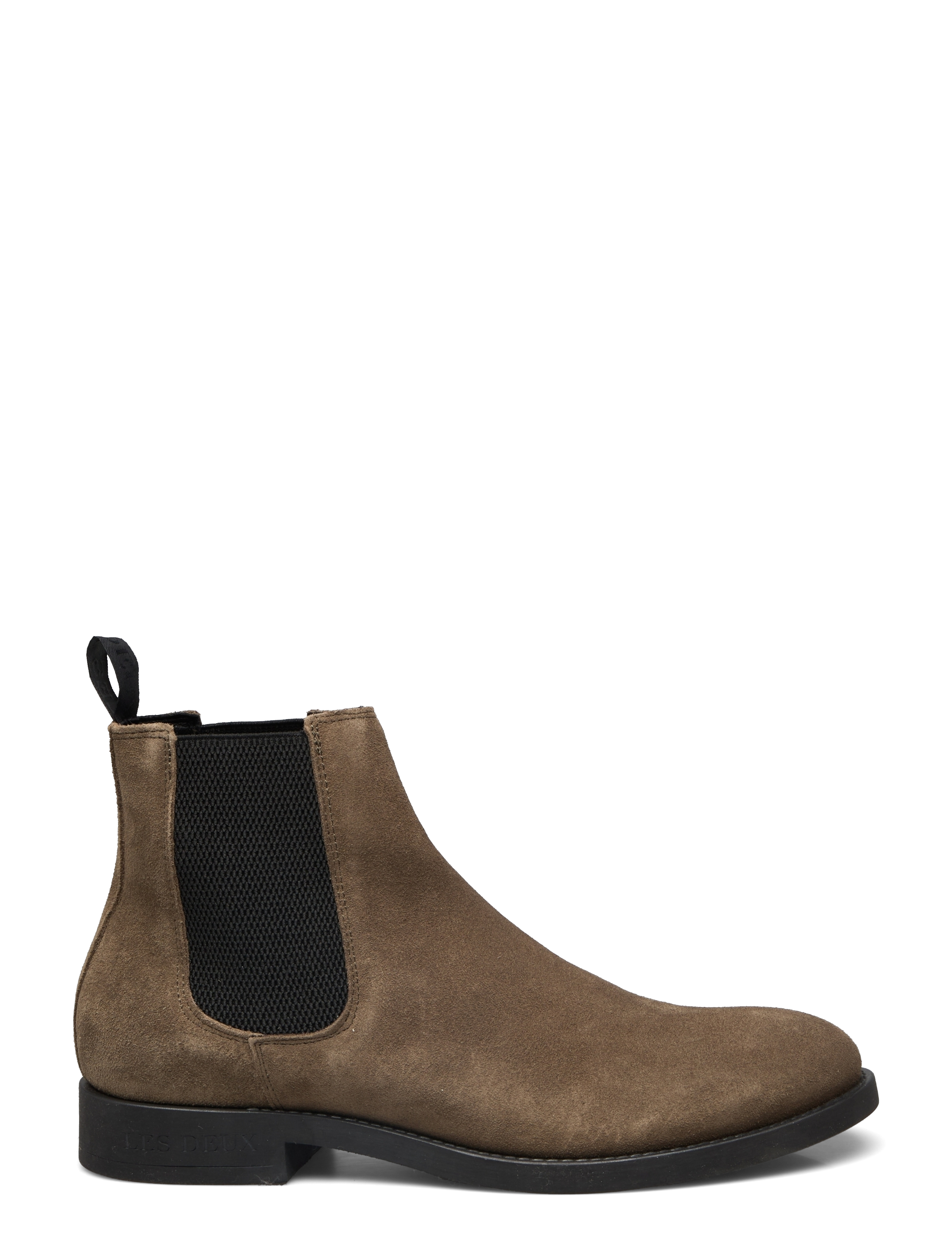 Les Deux - Thomas Classic Suede Chelsea Boot - olive night - 1