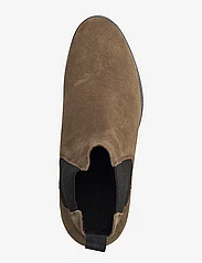 Les Deux - Thomas Classic Suede Chelsea Boot - olive night - 3