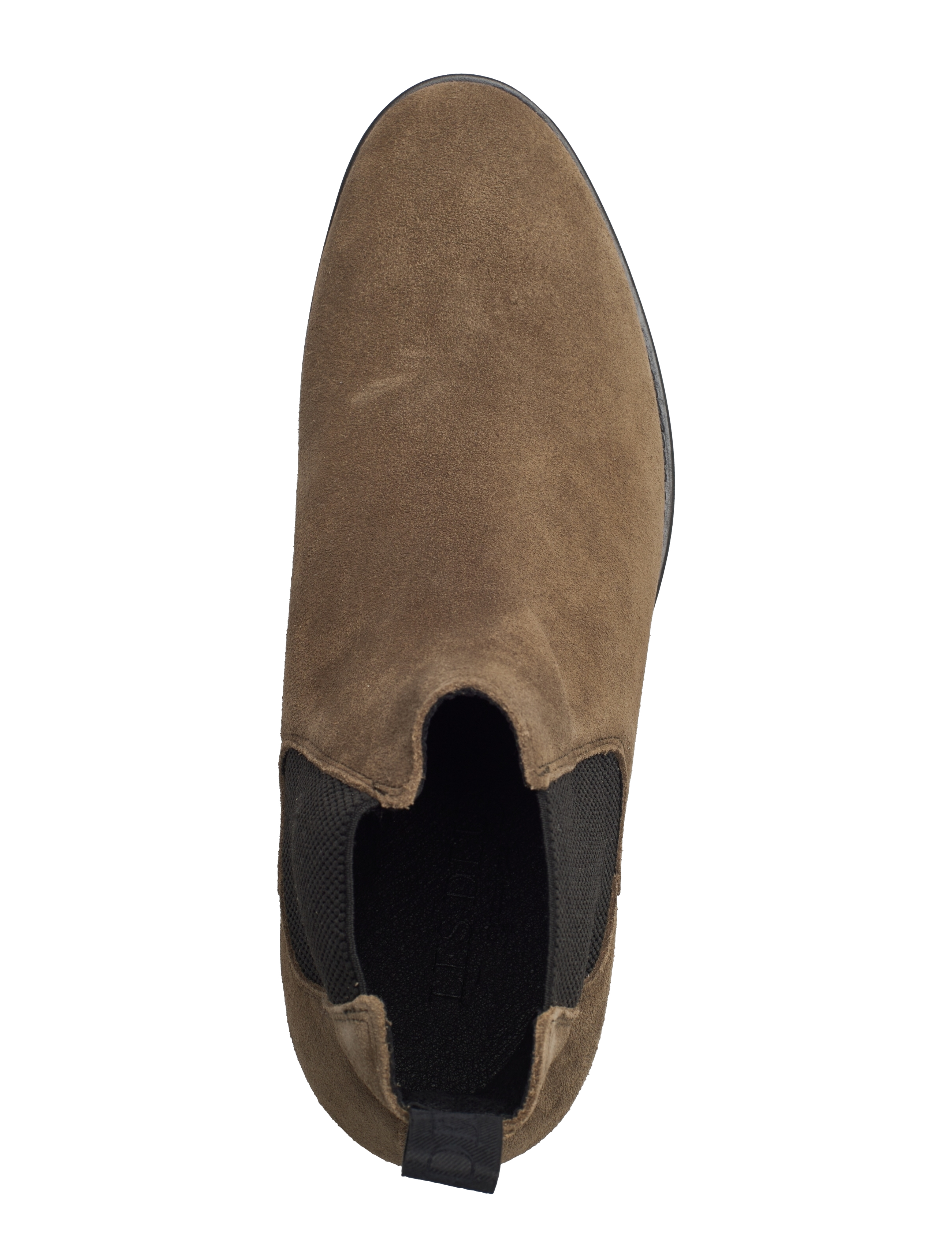 Les Deux - Thomas Classic Suede Chelsea Boot - olive night - 3