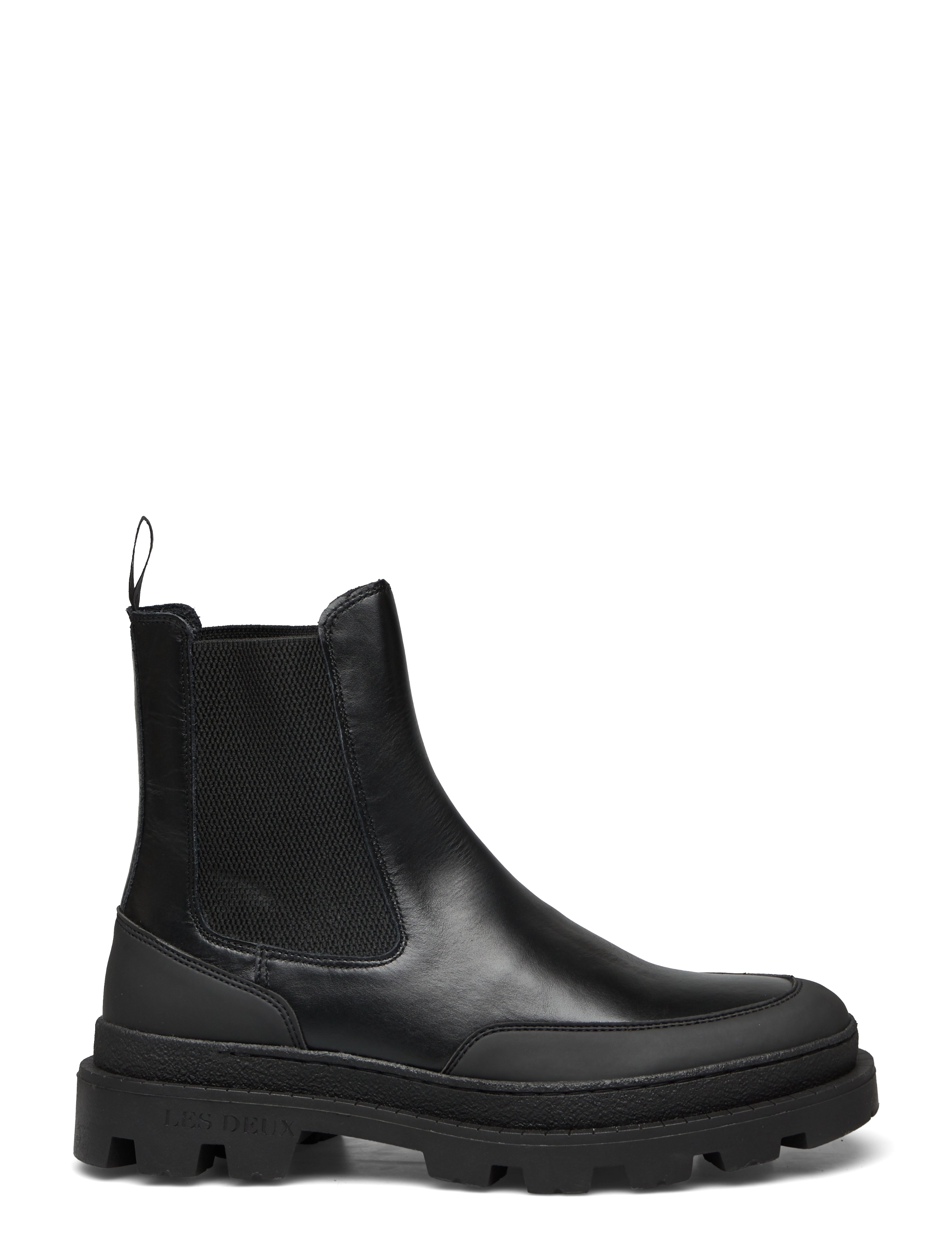 Les Deux - Tanner Leather Chealsea Boot - black - 2