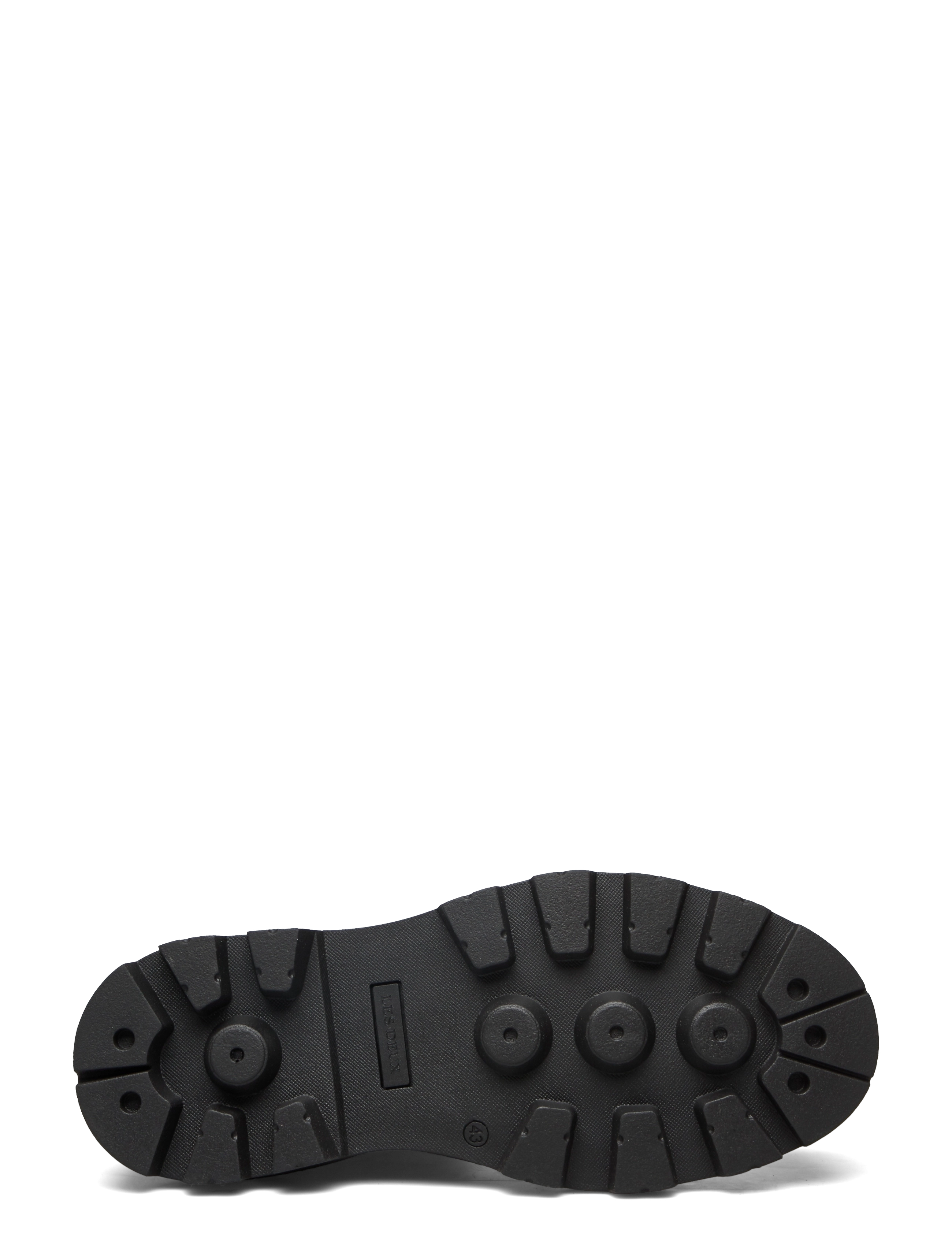 Les Deux - Tanner Mid-Top Leather Sneaker - black - 4