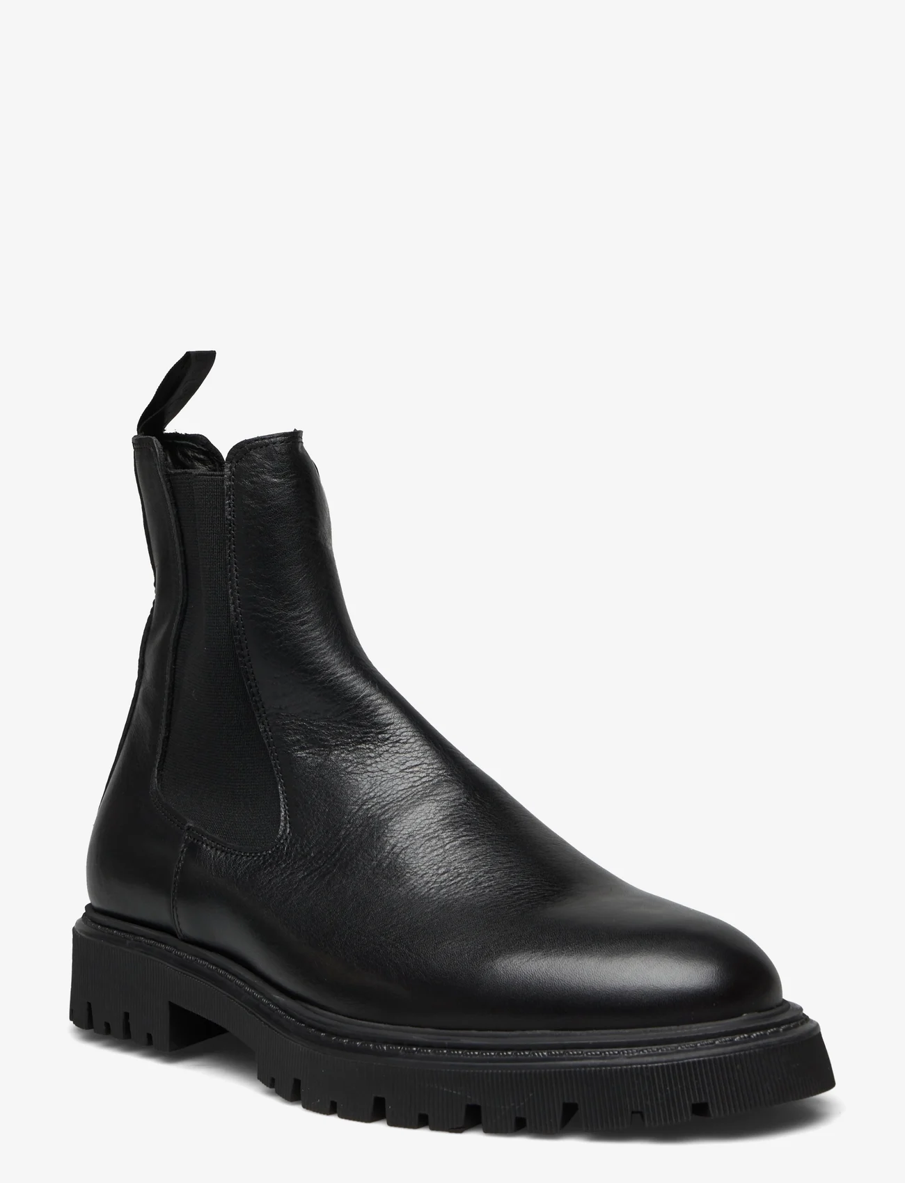 Les Deux - Tatum Leather Chealsea Boot - black - 0