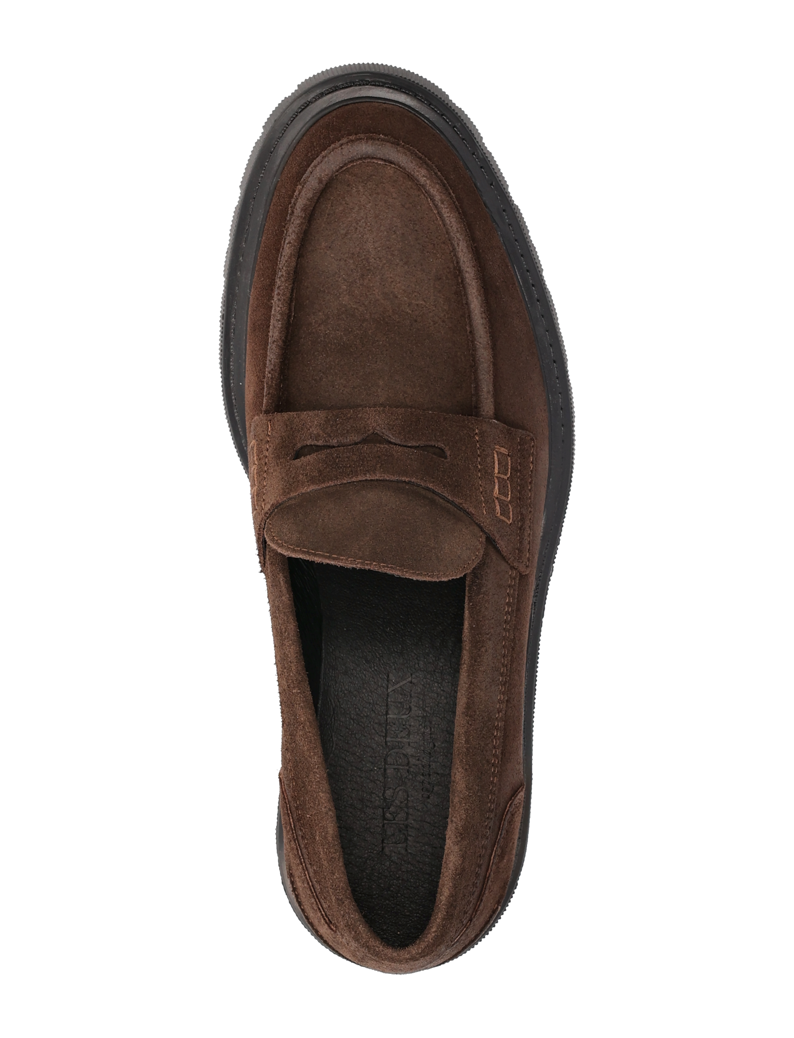 Les Deux - Tatum Suede Loafer - dark brown - 3