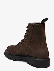 Les Deux - Tatum Suede Lace-Up Boot - støvler med snøre - dark brown - 2