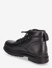 Les Deux - Tyler Mid Leather Desert Boot - støvler med snøre - black - 2