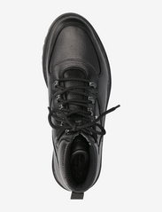 Les Deux - Tyler Mid Leather Desert Boot - lace ups - black - 3