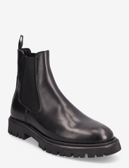Tatum Leather Chelsea Boot - BLACK