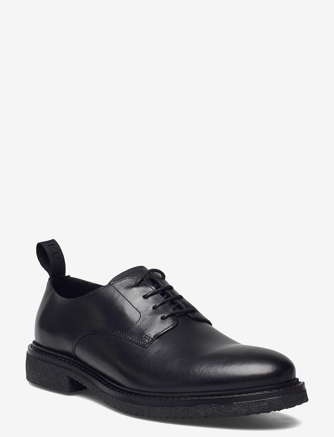 Les Deux - Tate Crepe Derby Shoe - black - 0
