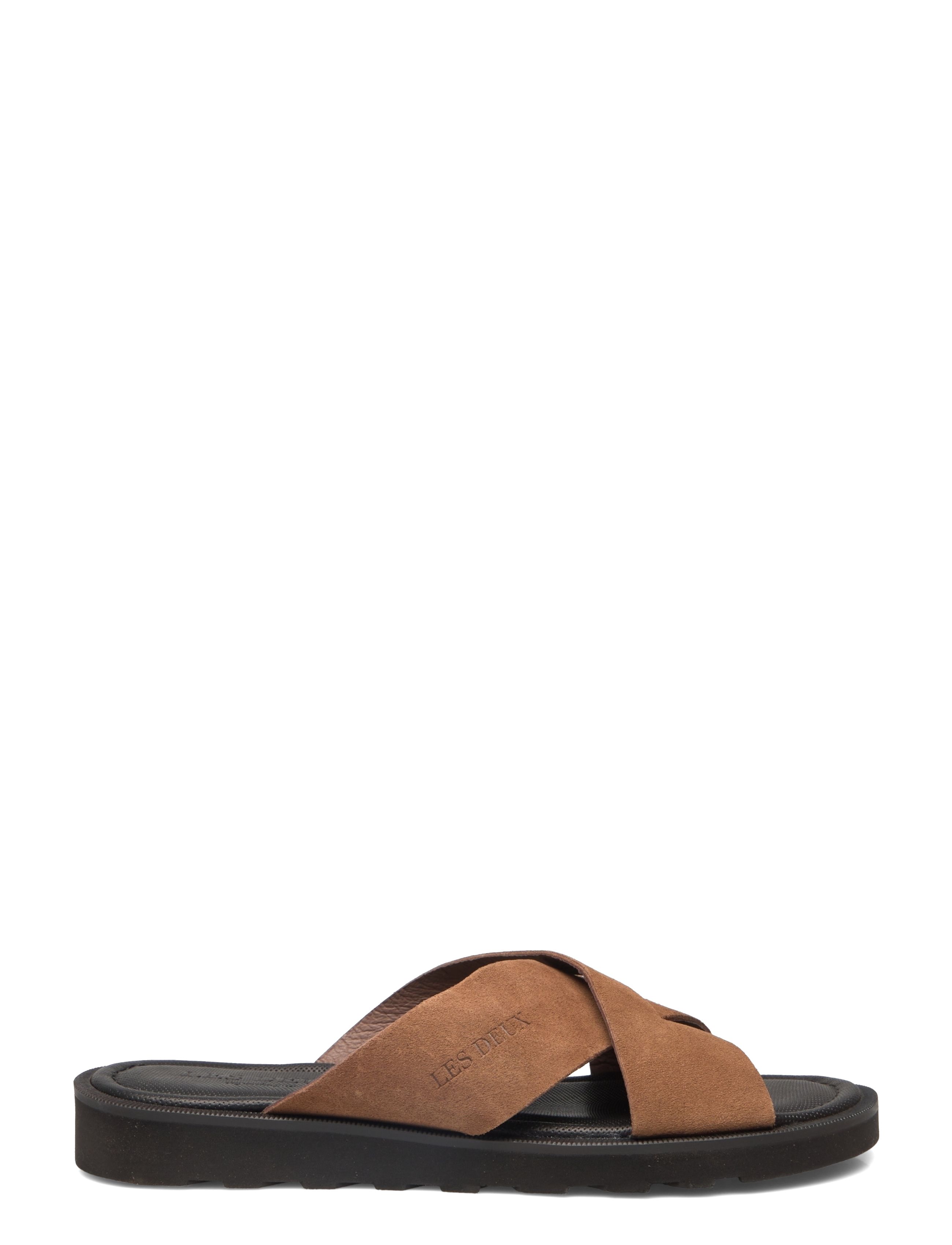 Les Deux - Larry Suede Sandal - brown cub - 1
