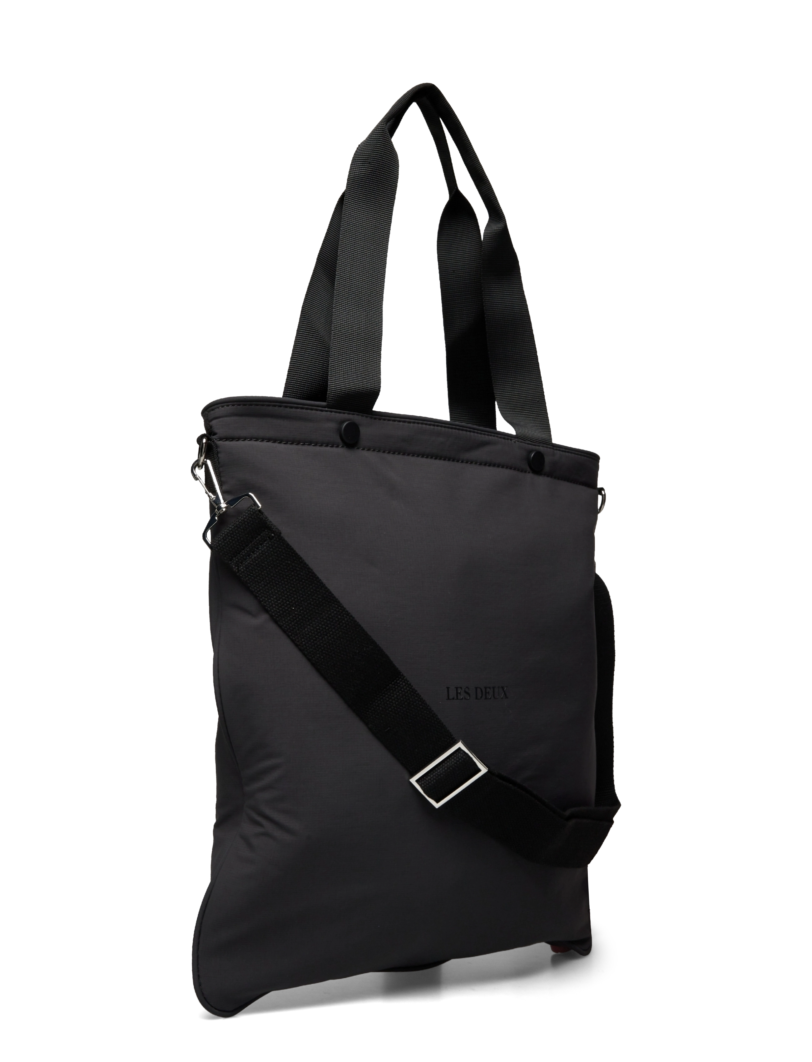 Les Deux - Travis Ripstop Tote Bag - raven/black - 2
