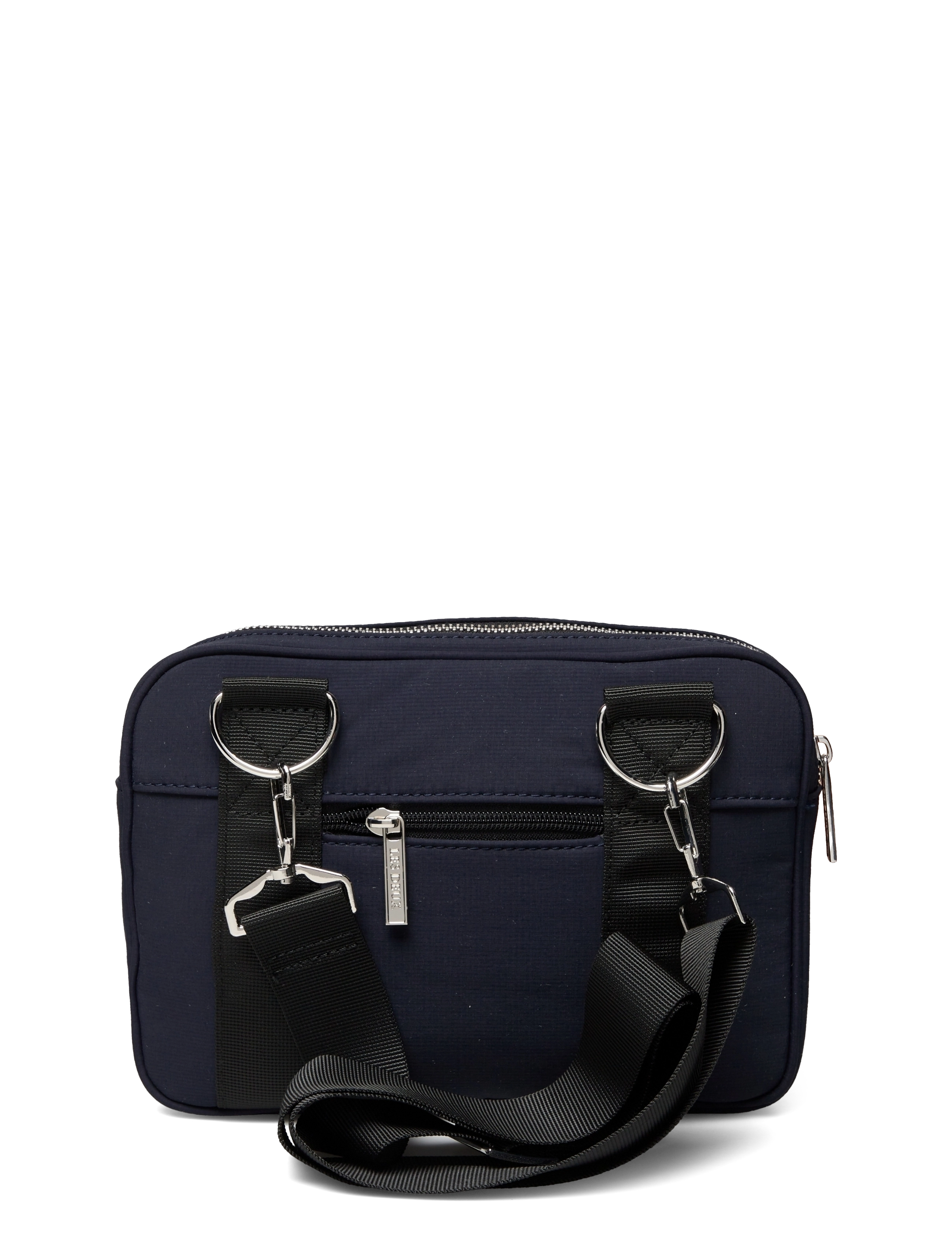 Les Deux - Tucker Cross Body Bag Double - dark navy/white - 1