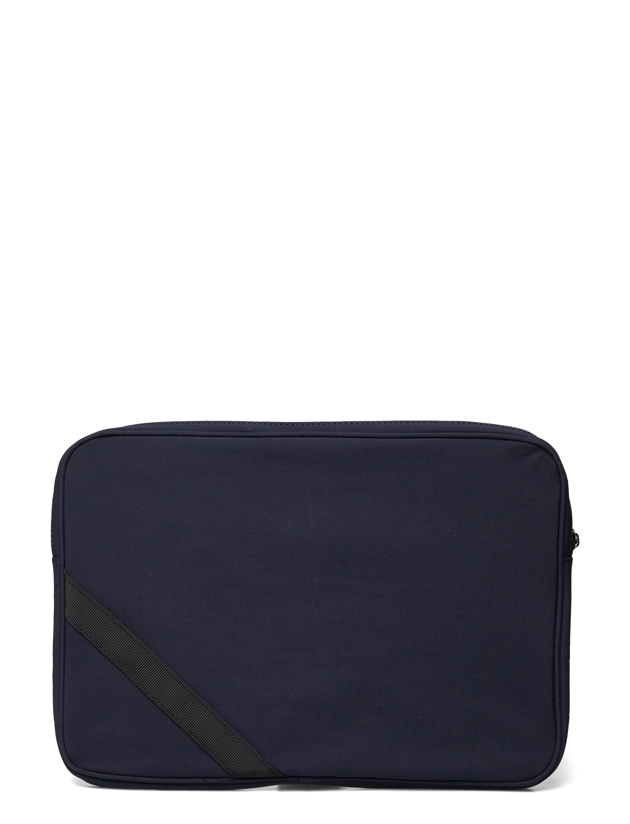 Les Deux - Terrence Ripstop Computer Sleeve - dark navy/white - 1