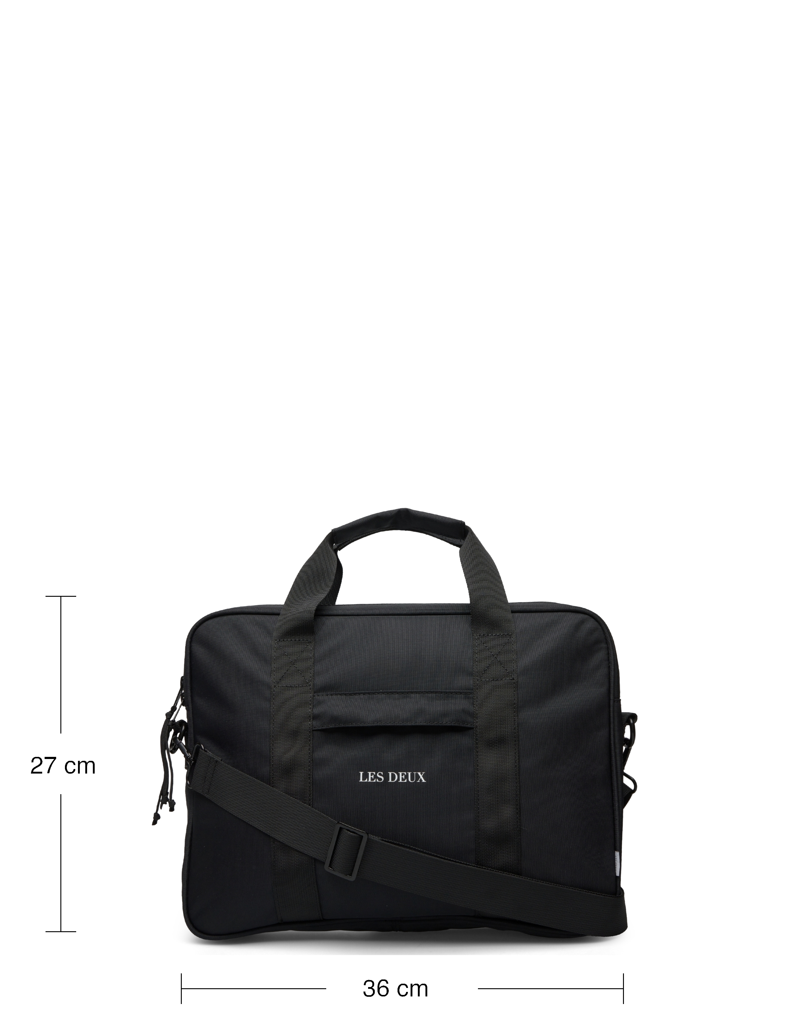 Les Deux - Tom Computer Bag Single - black - 4