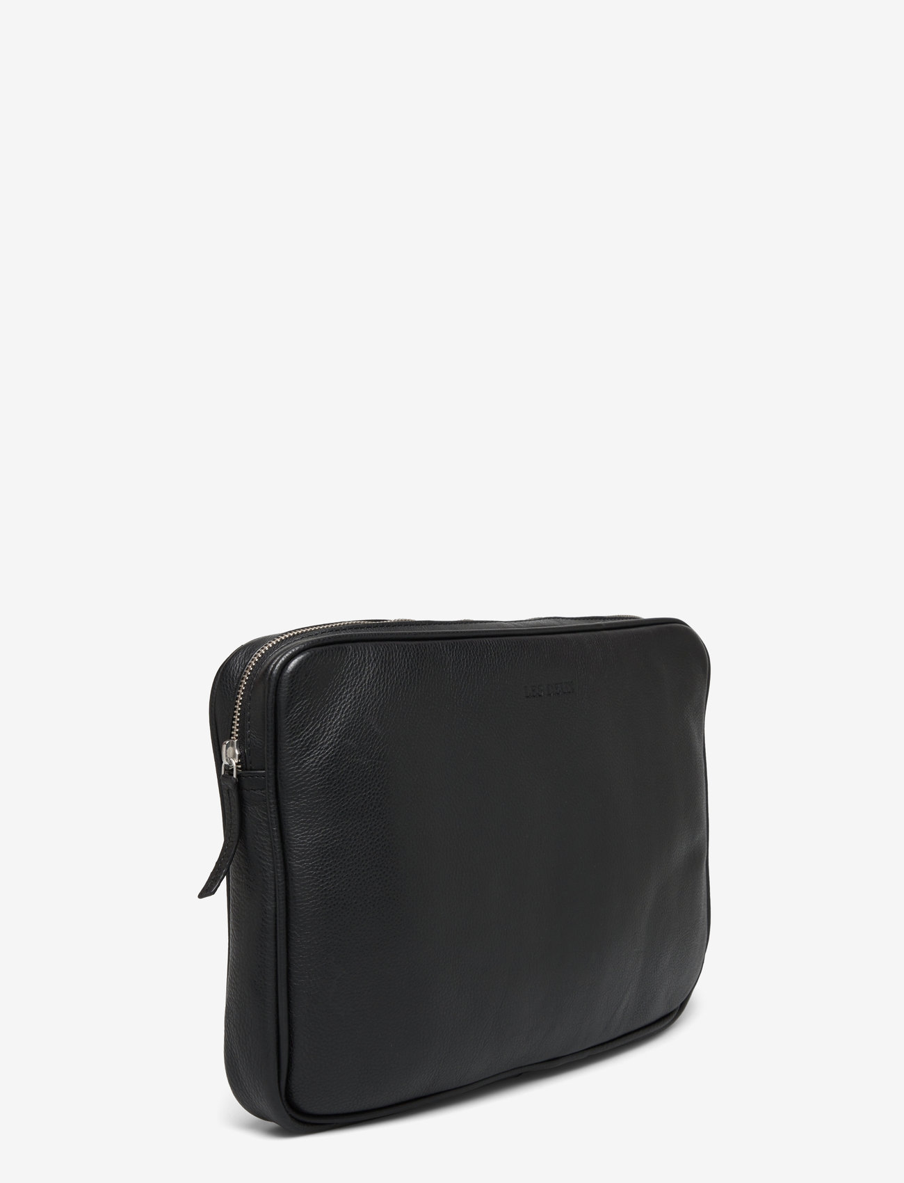Les Deux - Leather Laptop Sleeve - shop by occasion - black - 1